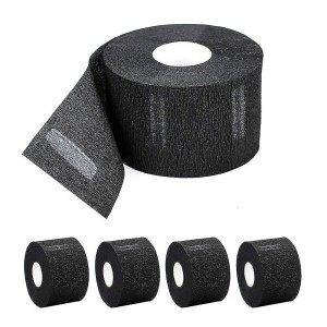 NOVON Kołnierzyki fryzjerskie BLACK  MOCNE!